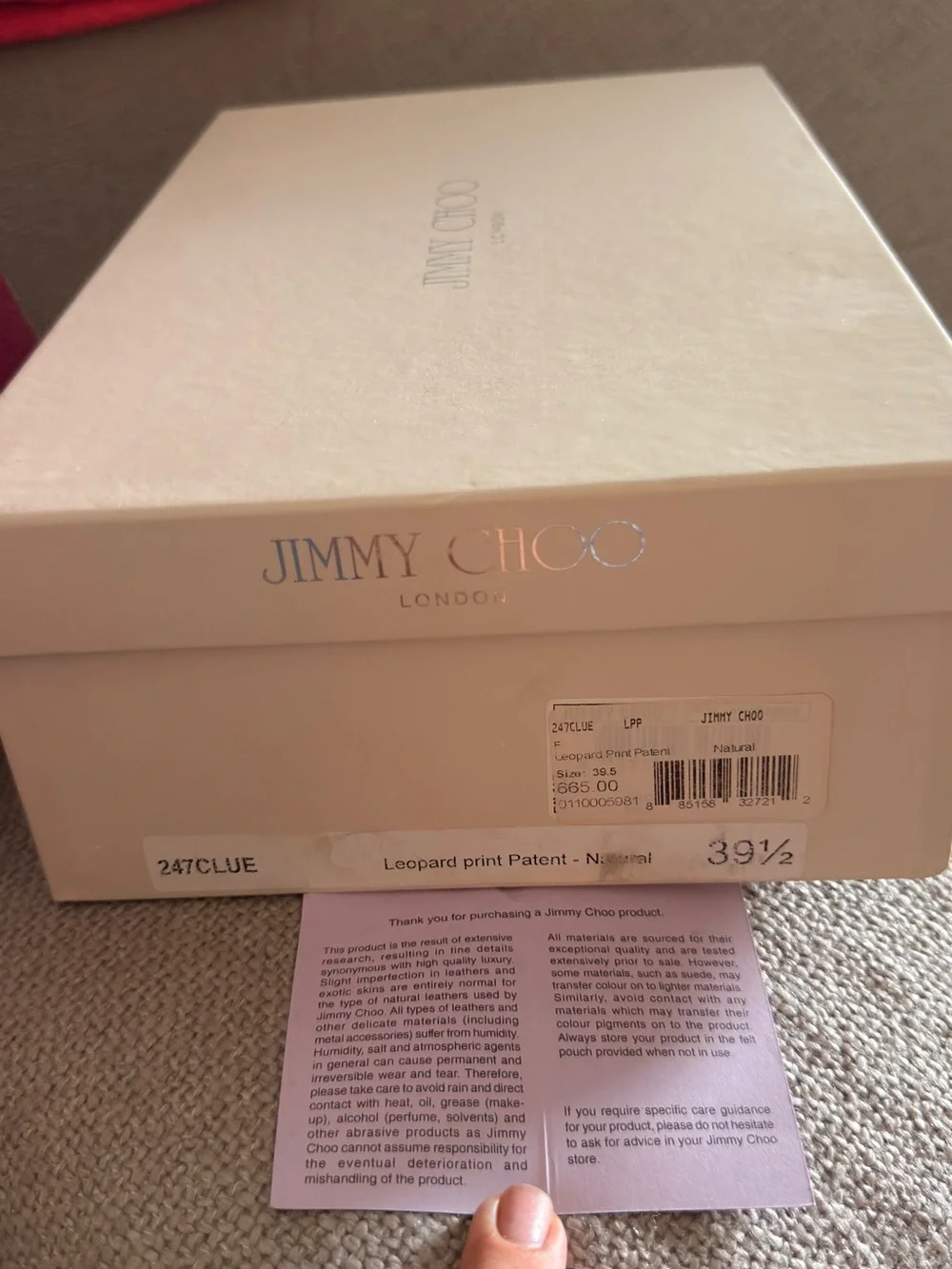 Jimmy Choo hello lover